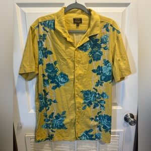 Billabong x Wrangler Men's Large Button Down Hawaiian Shirt.